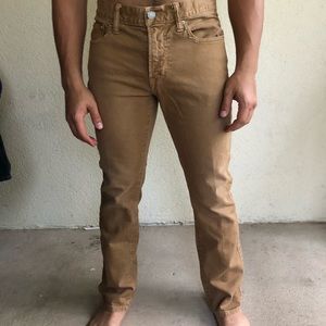 Straight cut Jeans (tan)